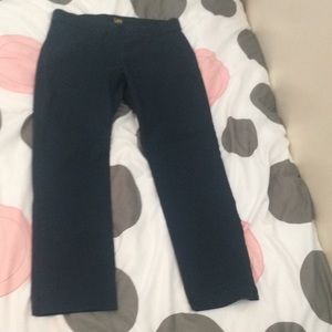 NWOT Lee Navy Trousers